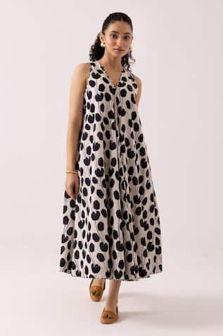 Label Shreya Sharma Tulip Print Dress 