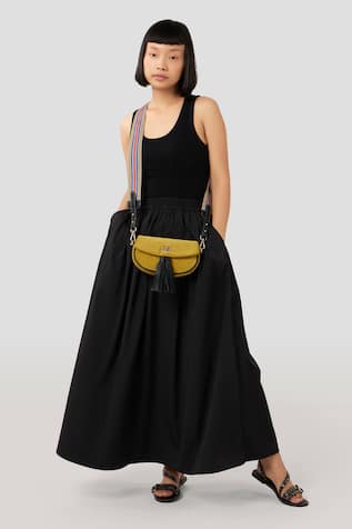 Velvet Tassel Work Bag 