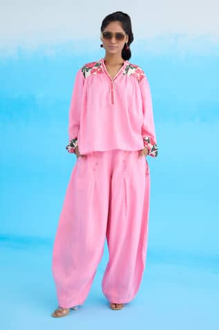 Nikasha Rose Baggy Pant 