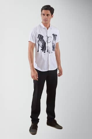 HeSpoke Dogs Out Print Shirt 