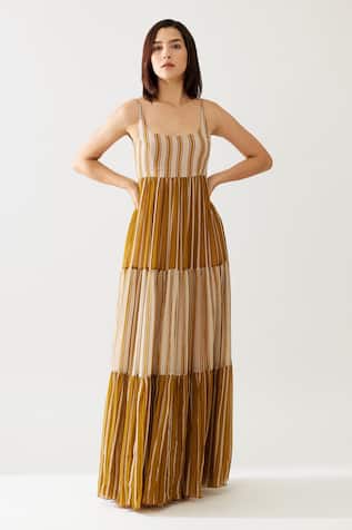 Koai Stripe Print Dress 