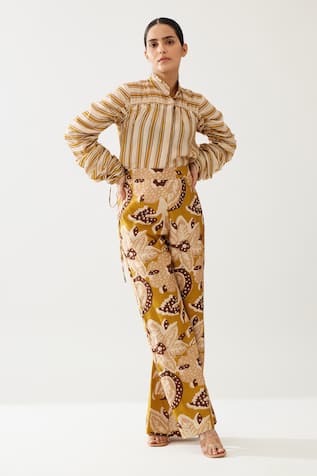 Cotton Silk Printed Shirt For Kids