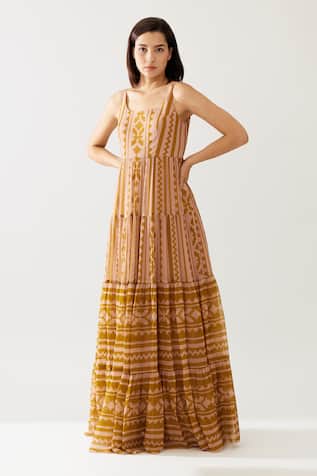 Koai Geometric Print Dress 