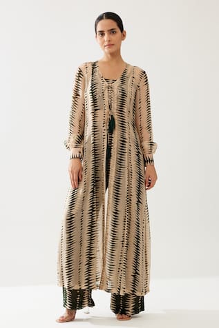 Koai Geometric Print Cape 