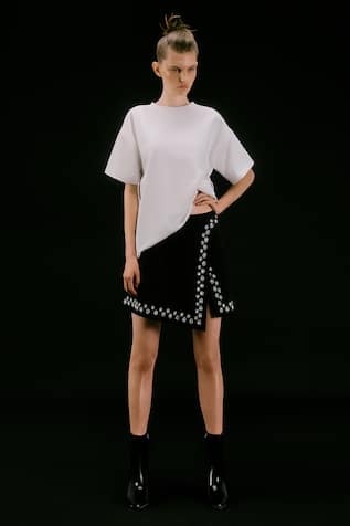 deWAR Anna Hand Embroidered Skirt 