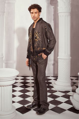 Nikita Mhaisalkar Straight Fit Trouser 