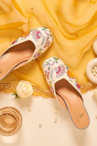 Kalamkari Embroidered Heels 