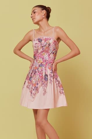 NOIB Lily Mini Glory Print Dress 