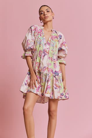 NOIB Sofia Mini Glory Print Dress 