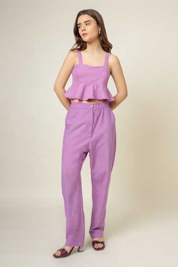 Doodlage Organic Cotton Crop Top & Pant Set 