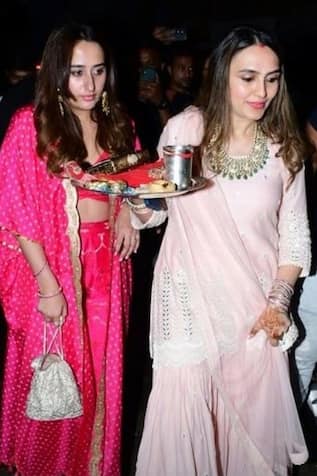 Preevin Mirror Vine Embroidered Kurta Sharara Set 