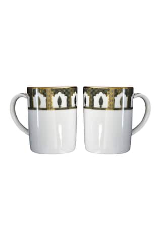 Kashmiri Pattern 6 Pcs Mug Set 