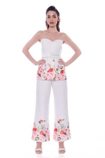 Verano By Tanya Aria Blossom Print Trouser 