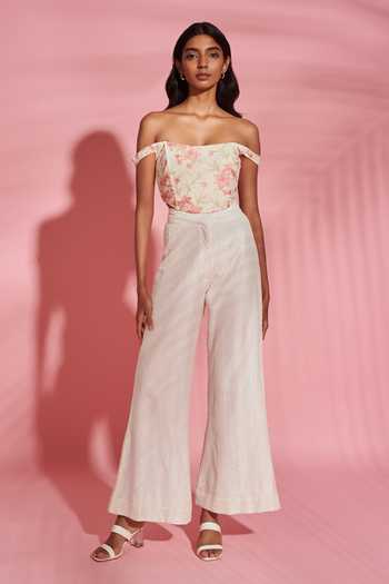 Verano By Tanya Lyla Floral Embroidered Corset 