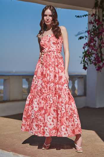 Verano By Tanya Lucia Linen Maxi Dress 