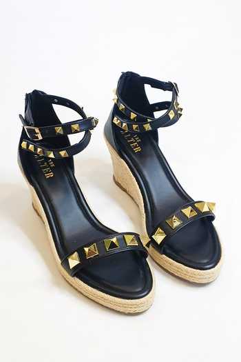 The Alter Studded Strappy Wedges 