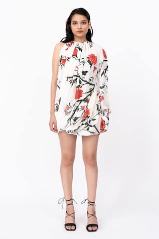 Leh Studios Floral Chints Print Dress 