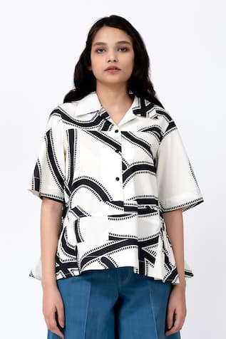 Leh Studios Swirl Print Tier Top 