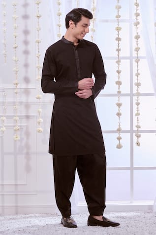 Taroob Timeless Embroidered Kurta Set 