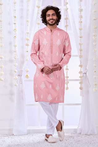 Taroob Timeless Embroidered Kurta Set 