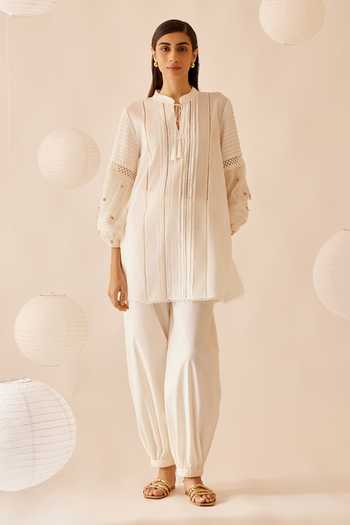 Bunka Cecile Solid Harem Pant 