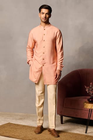 Philocaly Kesar Short Kurta 