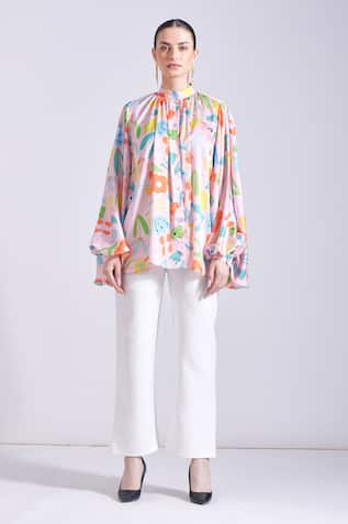 Zosia Jasper Floral Print Shirt 