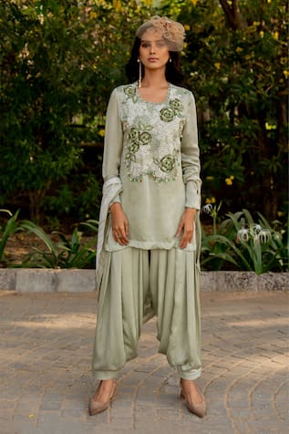 Nikita Vishakha Embroidered Kurta Salwar Set 