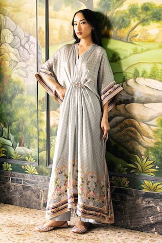 Falguni Shane Peacock Aether Kaftan Set 