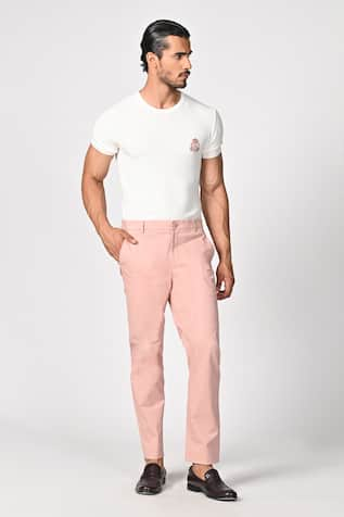 S&N by Shantnu Nikhil Straight Fit Trouser 