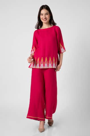 Kaveri Mona NY Pattern Top & Pant Set 