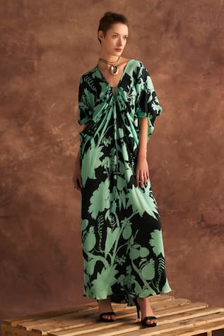 Verb by Pallavi Singhee Floral Print Kaftan 