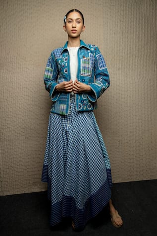 Shruti Sancheti Kanth Embroidered Patchwork Jacket 