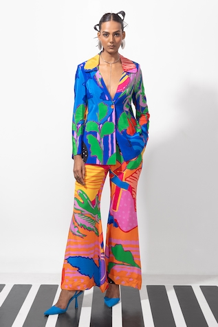 Nautanky Drama Queen Blazer & Pant Co-ord Set