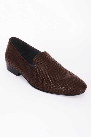 Bubber Couture Brooks Mesh Pointed-Toe Moccasin Shoes 