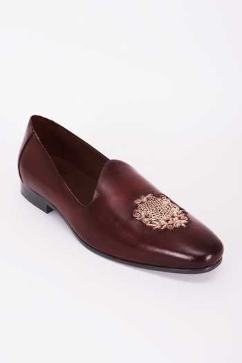 Bubber Couture Grant Embroidered Pointed-Toe Mojdi 