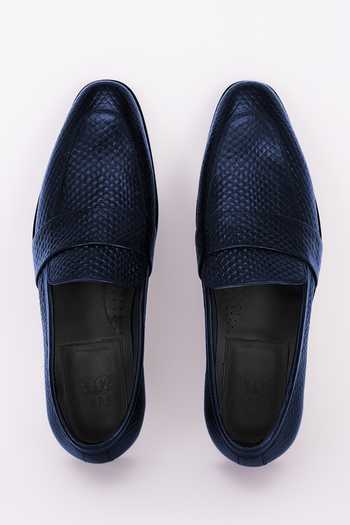 Bubber Couture Keegan Mesh Pointed-Toe Moccasin Shoes 