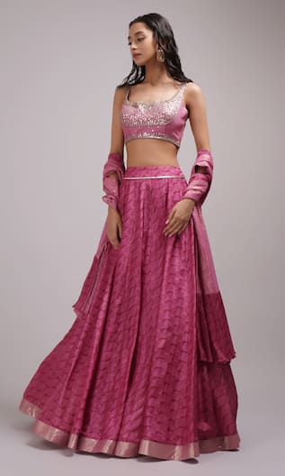 Breathe by Aakanksha Singh Phila Printed Flared Lehenga Set 