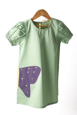 Flitter Flutter Cotton Dress 