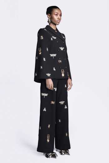 Shahin Mannan Lady Bug Embroidered Pant 