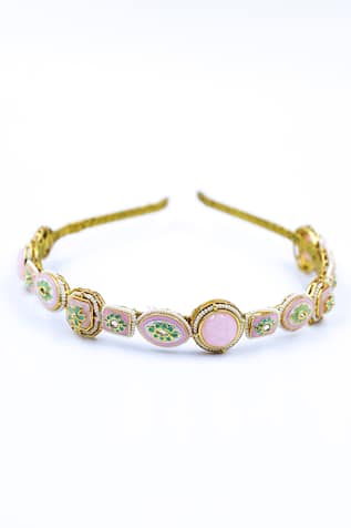 Geometric Brooch Hairband 