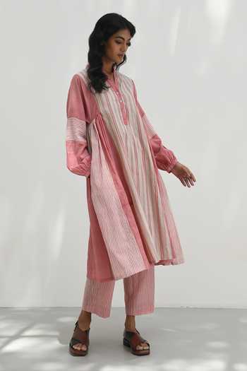 Payal Pratap Epirus Striped Print Straight Pant 