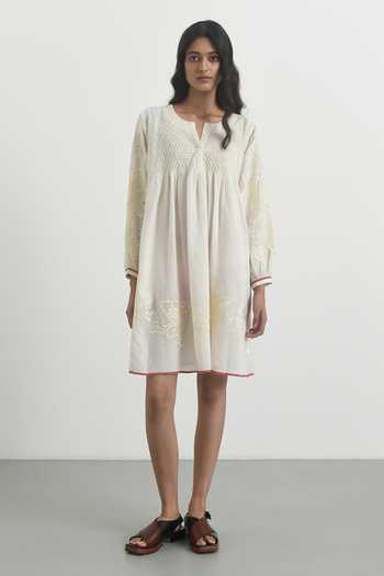Payal Pratap Mestre Floral Embroidered Dress 