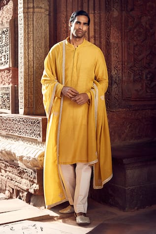 MATSYA Royal Straight Kurta Pant Set 