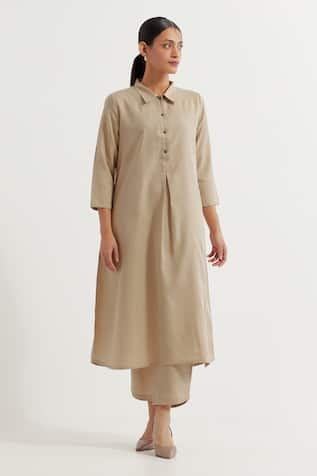 TIC Victoria Plain Kurta With Pant 