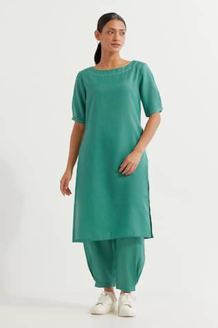 TIC Joanna Plain Kurta With Pant 