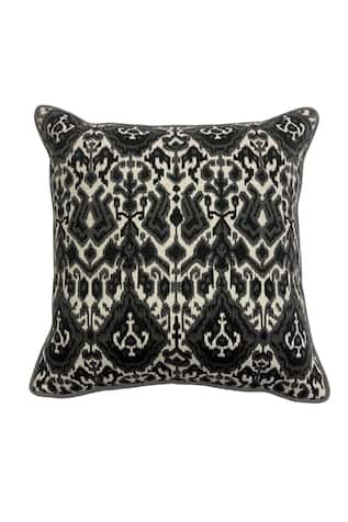 Patan Ikat Embroidered Double Sided Cushion Cover 