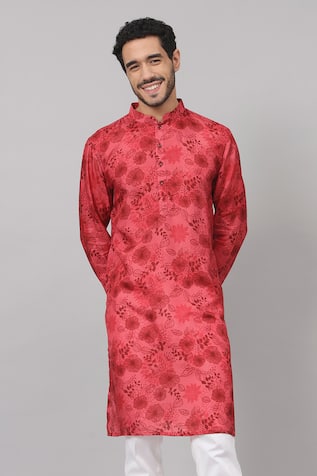 Hilo Design Blossomage Floral Print Kurta 