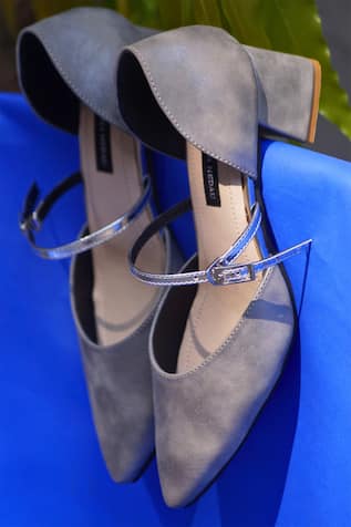 Oriana Solid Adjustable Strap Pumps 