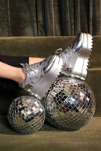 Anaar Razzle Dazzle Wedge Sneakers 